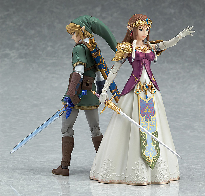 Illustration for article titled Figma Makes Good-Looking Twilight Princess Toys